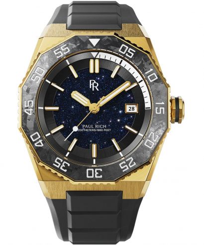Годинник Чоловічий Paul Rich Aquacarbon Pro Imperial Gold Aventurine