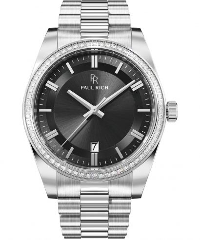 Годинник Чоловічий Paul Rich Legacy Silver Black