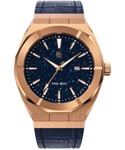 Годинник Чоловічий Paul Rich Star Dust Rose Gold Leather 42 Auto