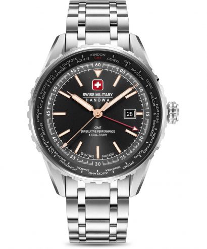 Годинник Чоловічий Swiss Military Hanowa Afterburn GMT
