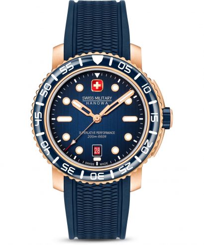 Годинник Чоловічий Swiss Military Hanowa Black Marlin