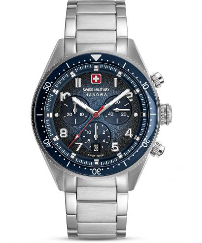 Годинник Чоловічий Swiss Military Hanowa Greyhound Chronograph