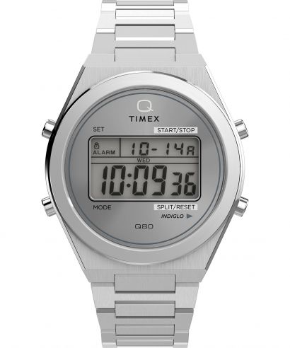 Годинник Чоловічий Timex Q Timex® Q80 Continental 39Mm Stainless Steel Bracelet