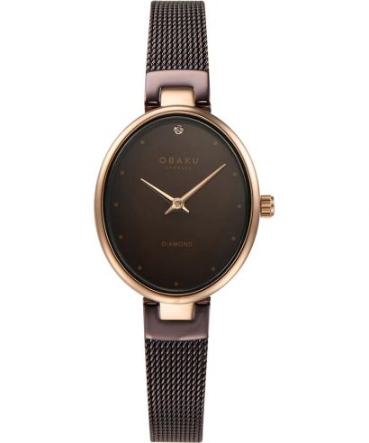 Годинник Жіночий Obaku Oval Diamond