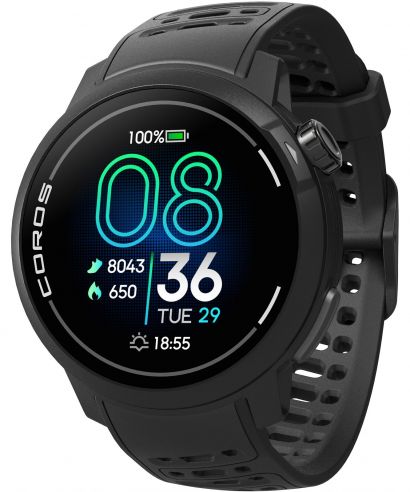 Спортивний Годинник для Жінок і Чоловіків Coros Pace Pro Black