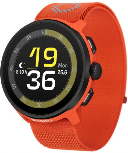 Спортивний Годинник для Жінок і Чоловіків Suunto Run Coral Orange Textile Strap
