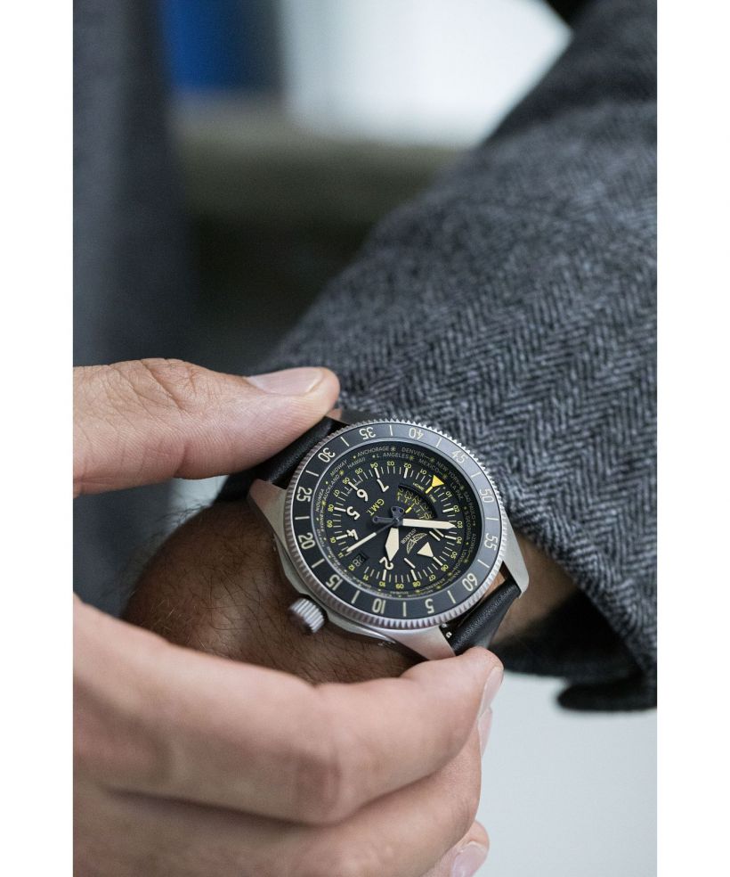 Годинник Чоловічий Aviator Airacobra GMT