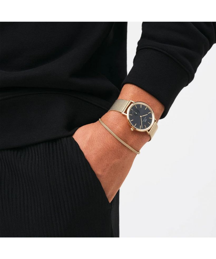 Браслет Daniel Wellington Mesh Evergold