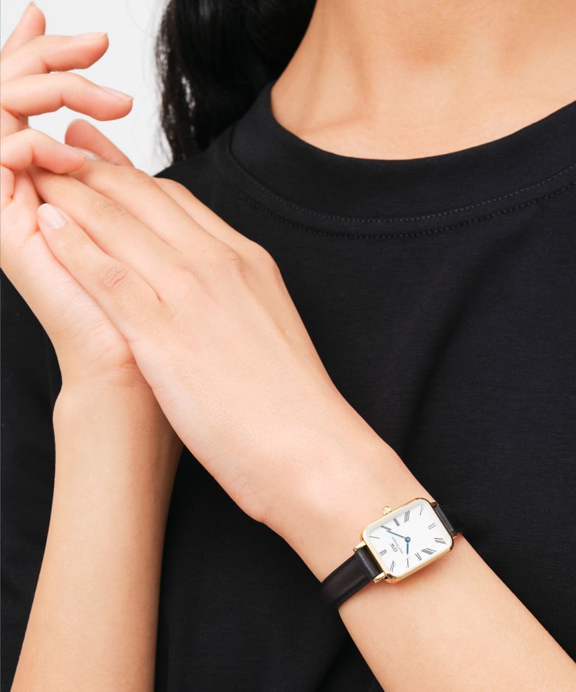 Годинник Жіночий Daniel Wellington Quadro Roman Numerals Sheffield Gold 20