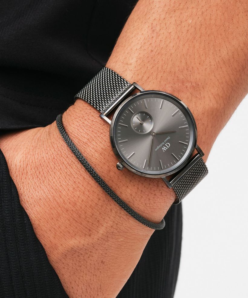 Годинник Чоловічий Daniel Wellington Classic Multi-Eye Mesh Graphite 40