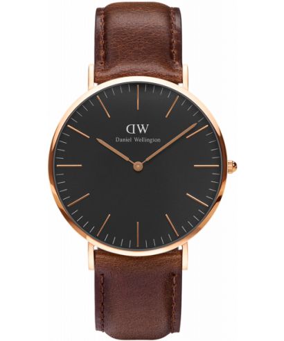 Годинник Чоловічий Daniel Wellington Classic Black Bristol 40.0mm 40