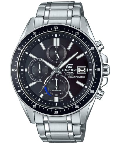 Годинник Чоловічий Edifice Casio Premium 3D Face Sapphire Solar