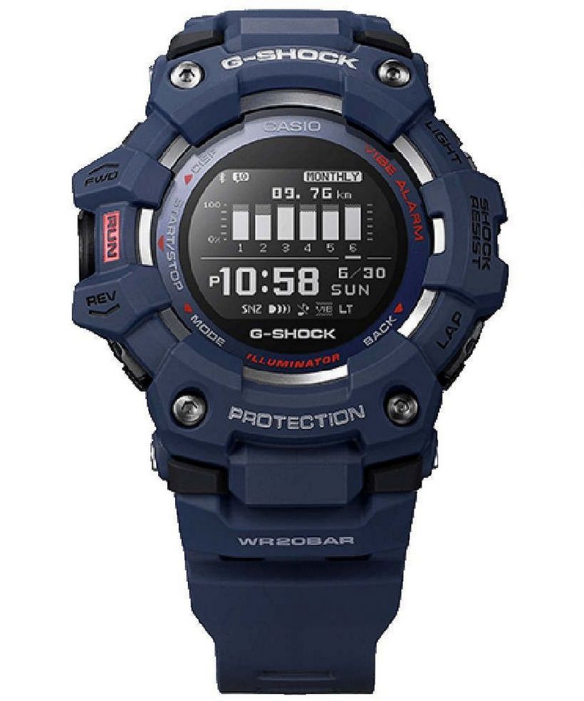 Годинник Чоловічий Casio G-Shock G-Squad Bluetooth Sync Step Tracker