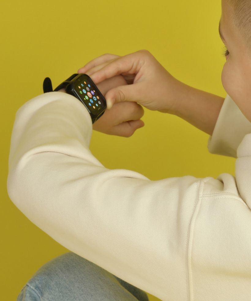 Смарт-Годинник Дитячий Garett Kids Essa GO 4G Чорний