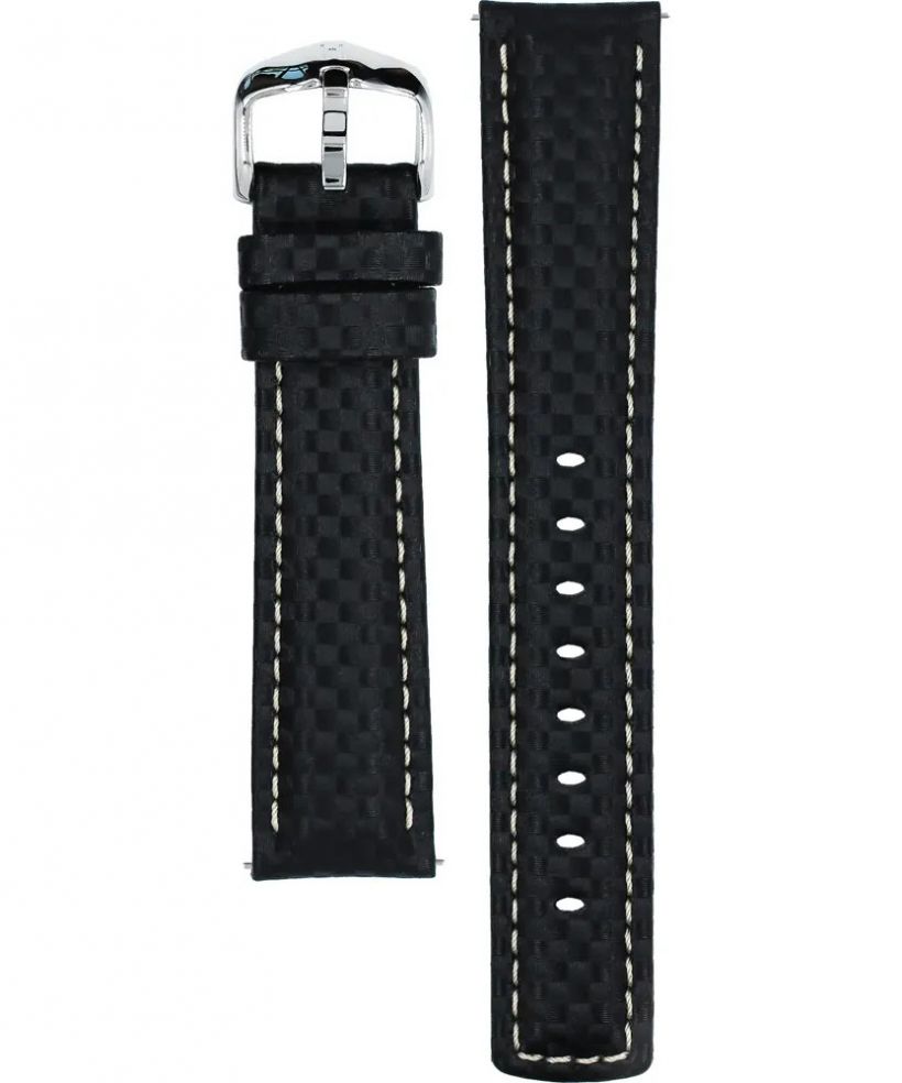 Ремінець Hirsch Carbon L 20 mm