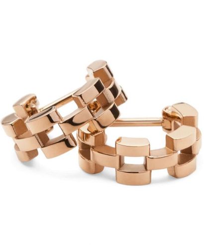 Сережки Daniel Wellington 3-Link Rose Gold