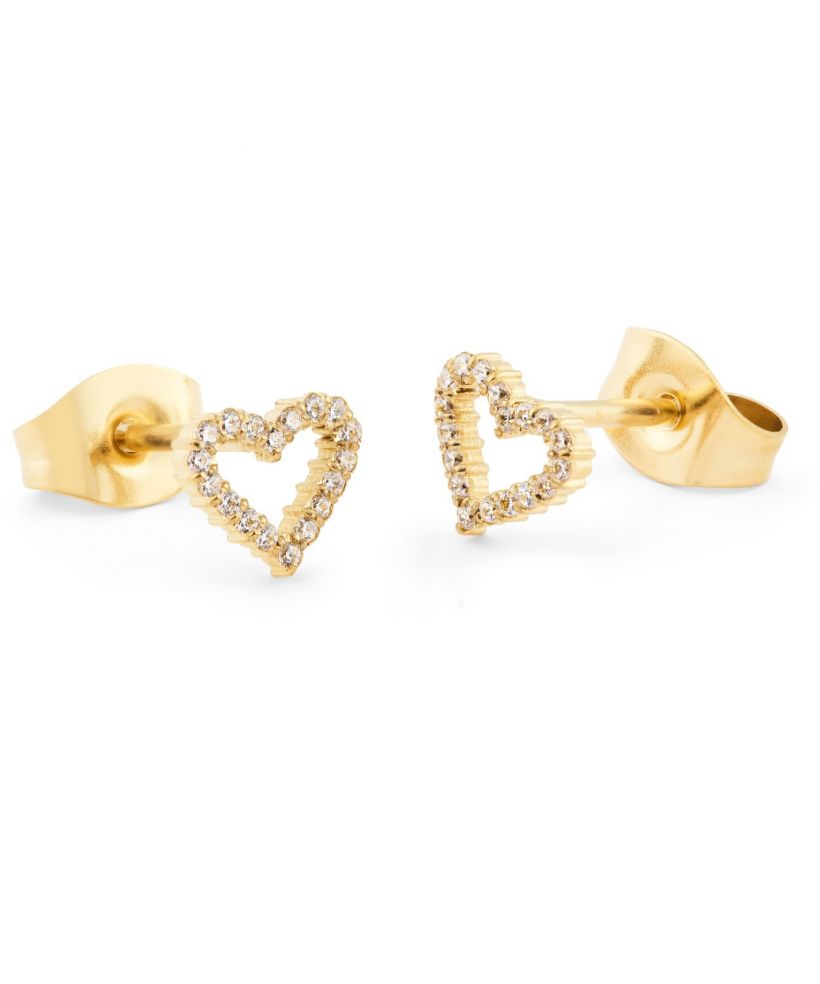 Сережки Daniel Wellington Mirelle Heart Gold