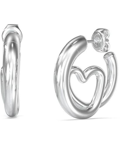 Сережки Guess Iconique Silver