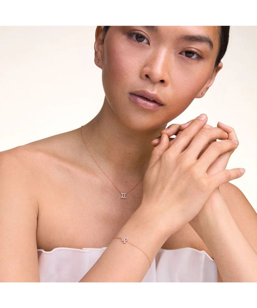 Намисто Daniel Wellington Crystal Zodiac Chain Gold Gemini