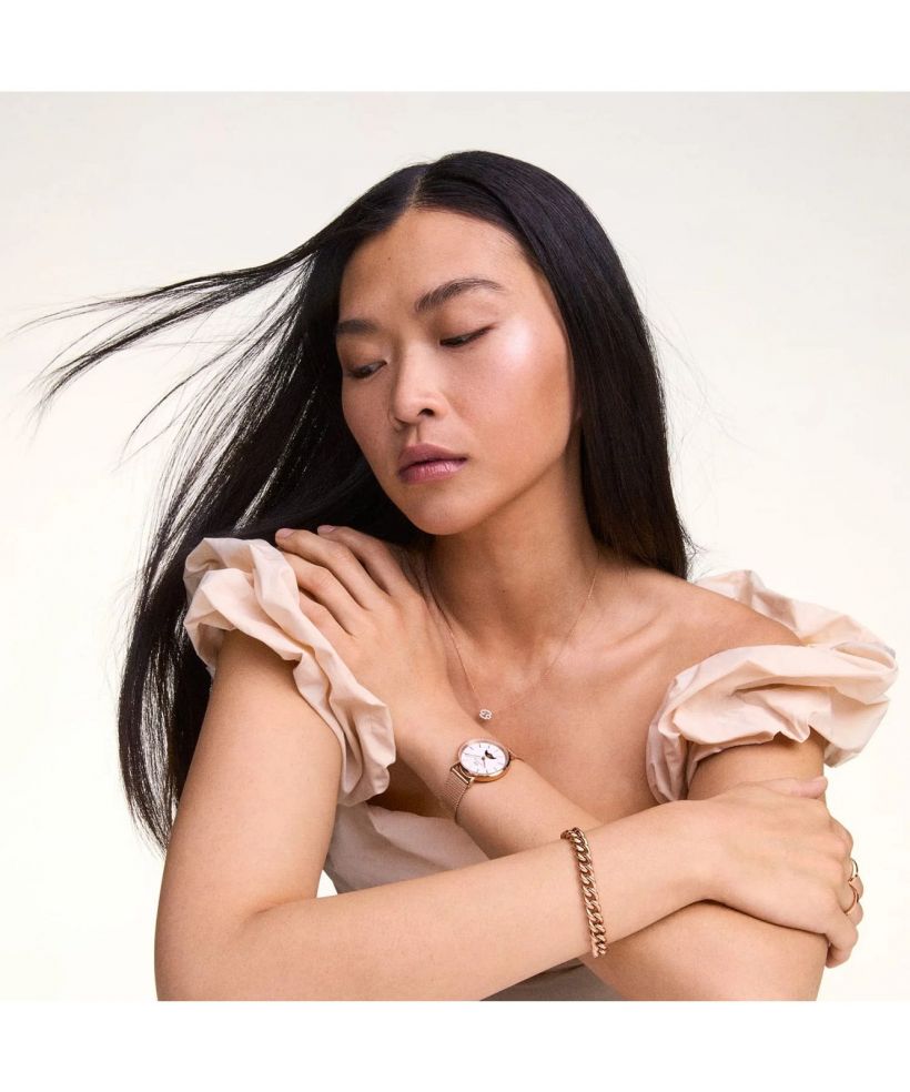 Намисто Daniel Wellington Crystal Zodiac Chain Gold Cancer