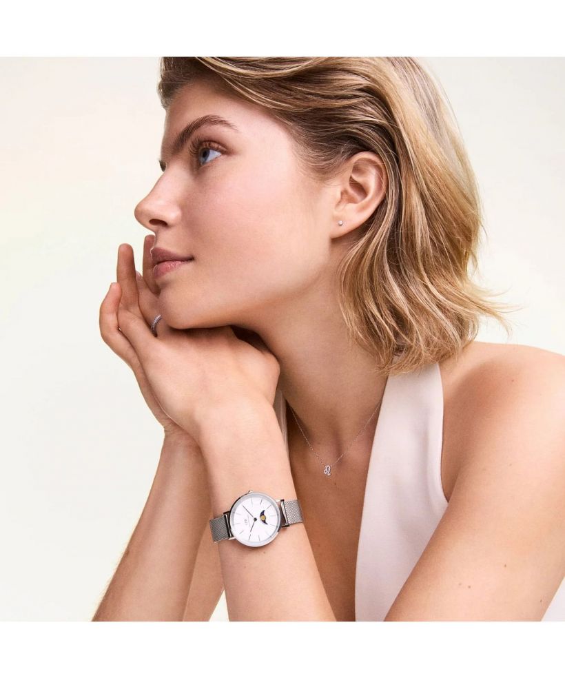 Намисто Daniel Wellington Crystal Zodiac Chain Gold Leo