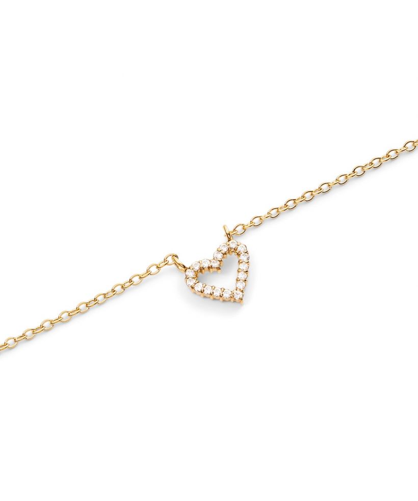 Намисто Daniel Wellington Mirelle Heart Gold