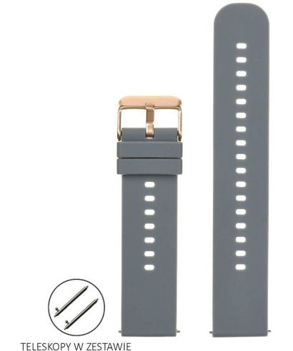 Ремінець Pacific Silicone 18 mm