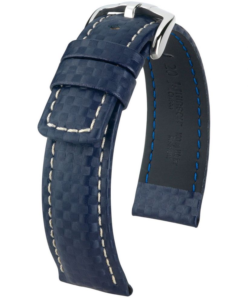 Ремінець Hirsch Carbon L 24 mm