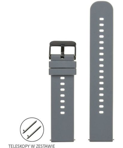 Ремінець Pacific Silicone 18 mm