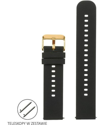 Ремінець Pacific Silicone 18 mm