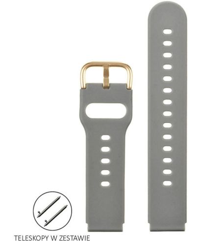 Ремінець Pacific Silicone 18 mm