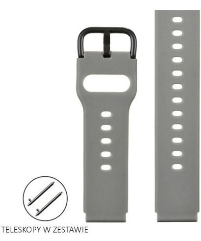 Ремінець Pacific Silicone 18 mm