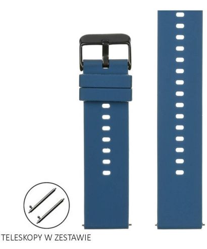 Ремінець Pacific Silicone 18 mm