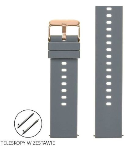 Ремінець Pacific Silicone 18 mm
