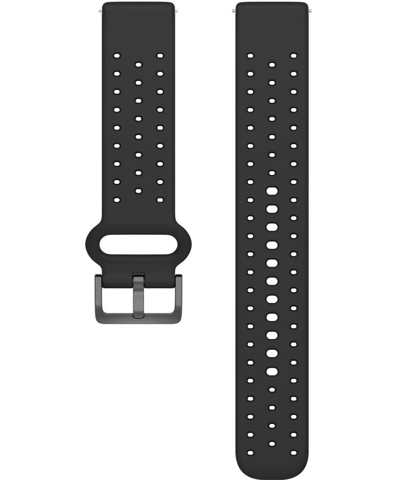 Ремінець Polar Silicone Black-Grey S/L