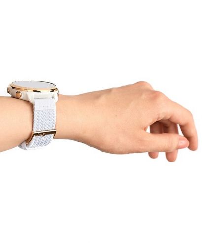 Ремінець Suunto Athletic 5 Braided Textile Strap White Gold Size S
