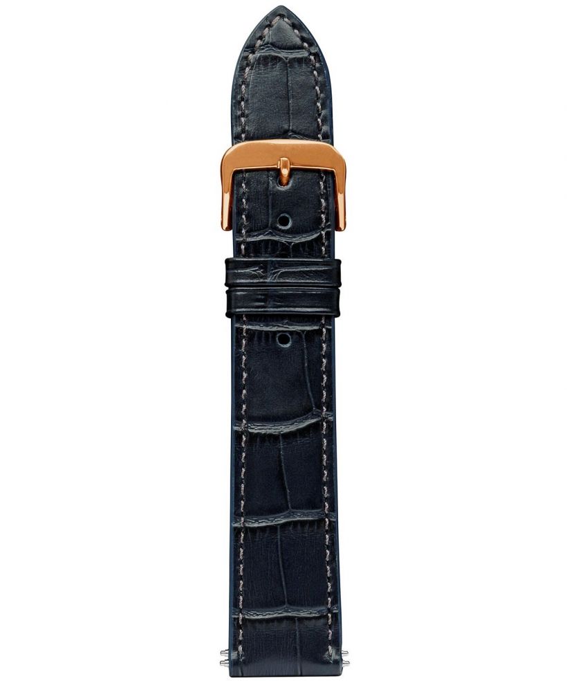 Ремінець Zeppelin Navy Blue Leather