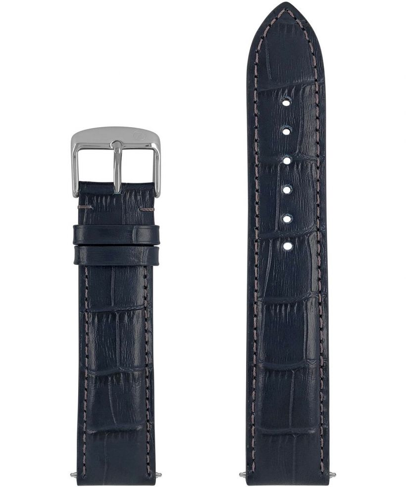 Ремінець Zeppelin Navy Blue Leather