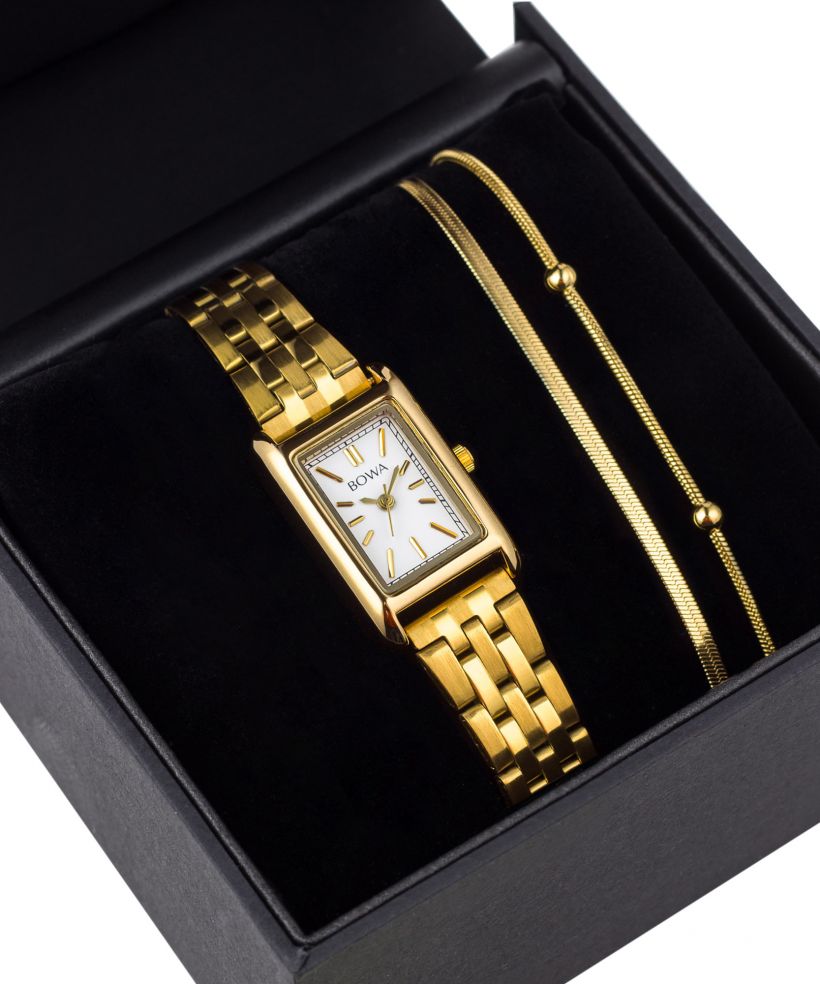 Годинник Жіночий BOWA Paris White-Gold Steel 20 Gift Set