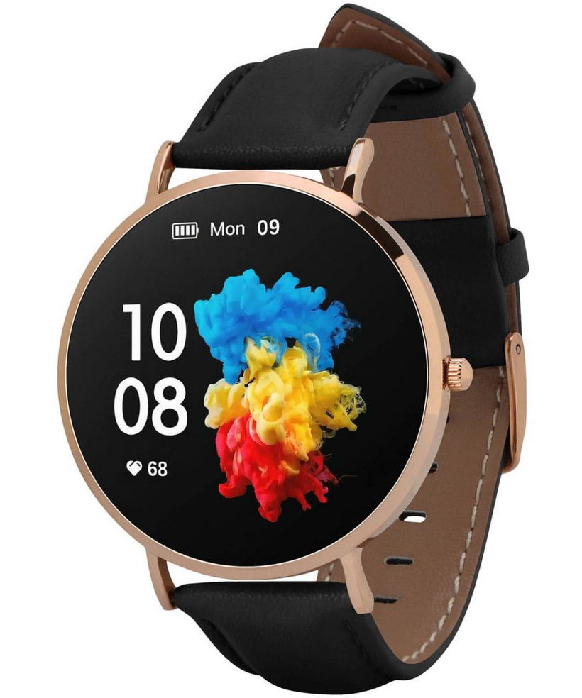 Смарт-Годинник для Жінок і Чоловіків Garett Verona Золото-Чорний