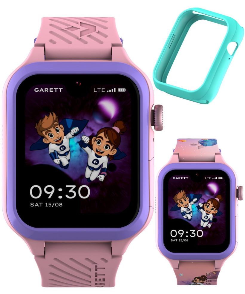 Смарт-Годинник Дитячий Garett Kids Essa Go 2 AI 4G Рожевий