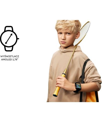 Смарт-Годинник Дитячий Garett Kids Vibe AI 4G Чорний