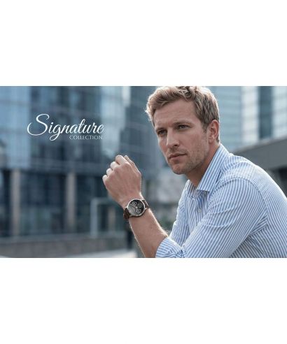 Смарт-Годинник Чоловічий Garett Signature Edge Silver Solid SET