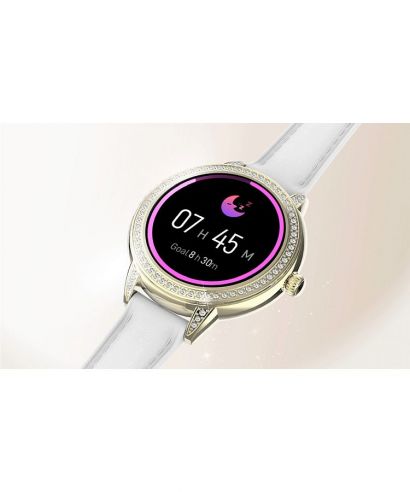 Смарт-Годинник Жіночий Garett Signature Stella Gold Solid SET