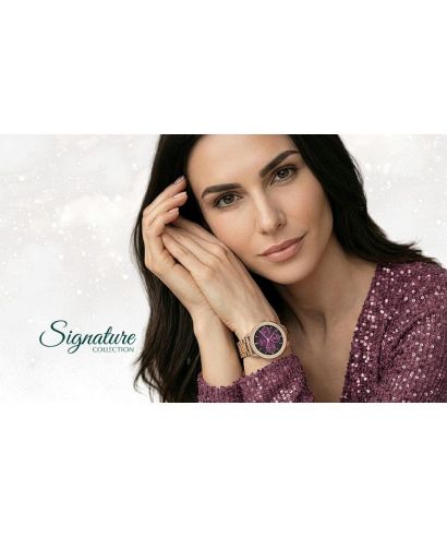 Смарт-Годинник Жіночий Garett Signature Stella Rose Gold Solid SET