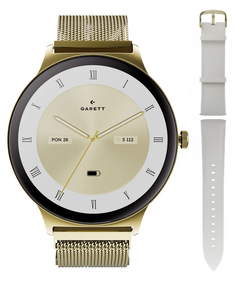 Смарт-Годинник Жіночий Garett Verona 2 Glow Mesh SET