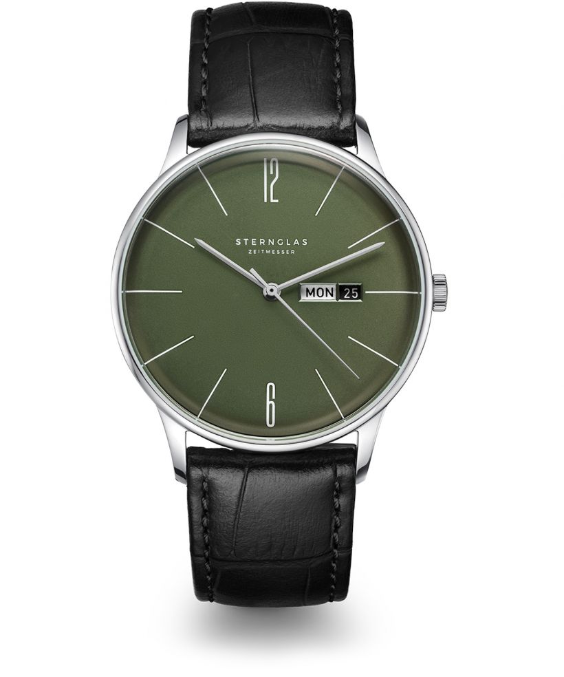Годинник Чоловічий Sternglas Berlin Olive Green