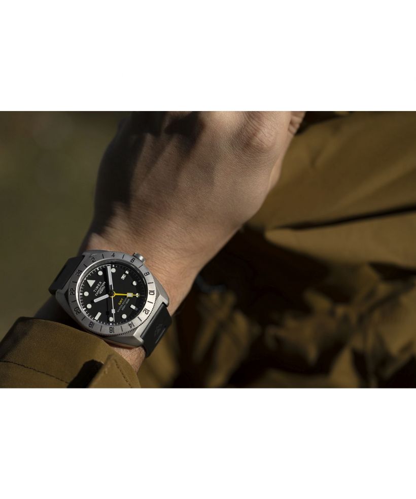 Годинник Чоловічий Timex Expedition GMT Titanium Automatic