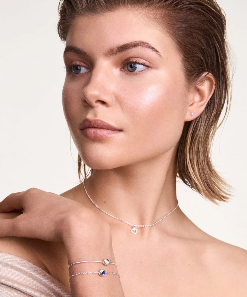 Підвіска Daniel Wellington Heart Contour Charm Silver