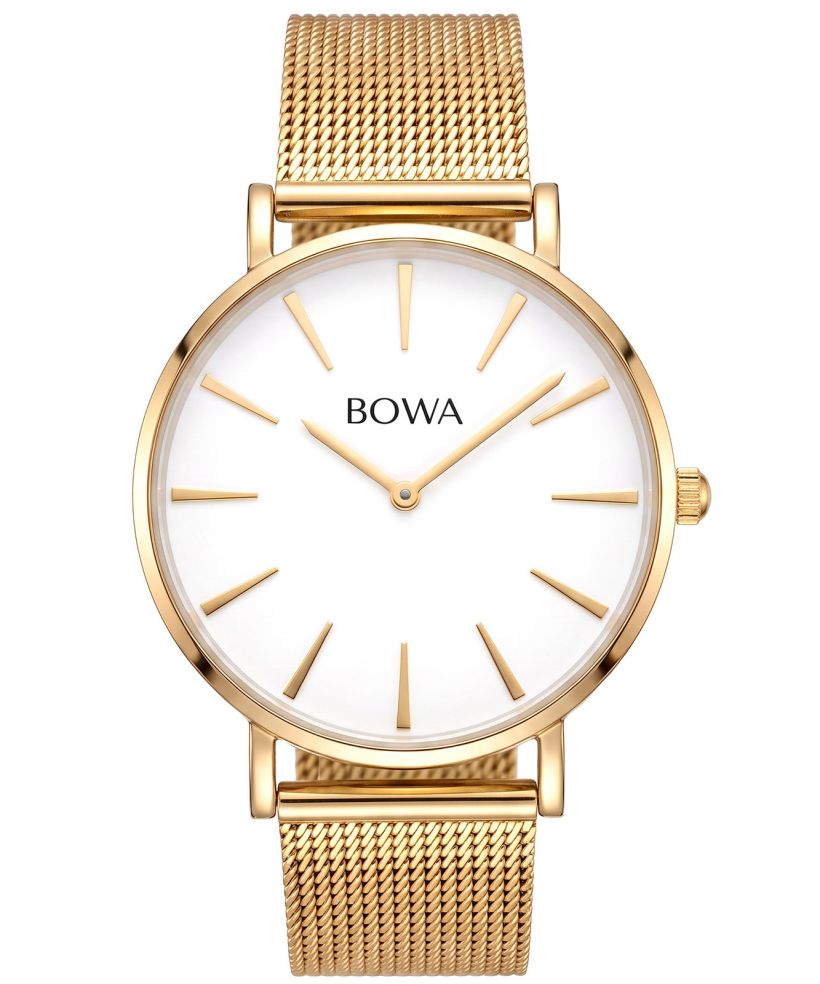 Годинник Жіночий BOWA New York White-Gold Mesh 38